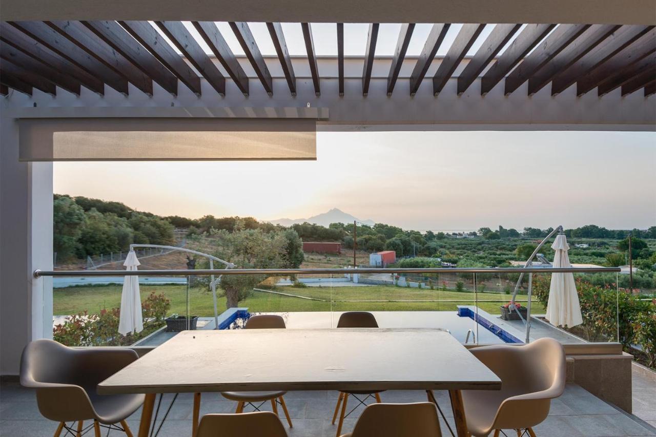 Afisia Villas Sarti Buitenkant foto